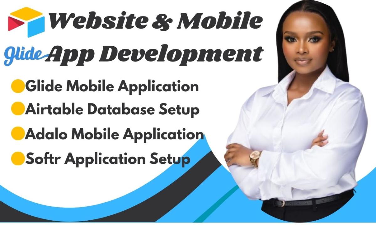 I will develop powerful no code Glide apps using spreadsheets, Airtable, Google Sheets