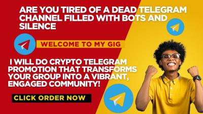 I Will Grow Crypto Telegram, Telegram Subscribers, and Telegram Audience