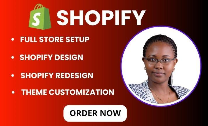 I will design pizza website, CBD store, luxury streetwear store — BigCommerce and Shopify expert