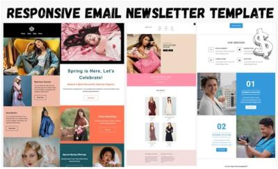 Do ActiveCampaign, Constant Contact, Mailchimp, Aweber Email Template Newsletter