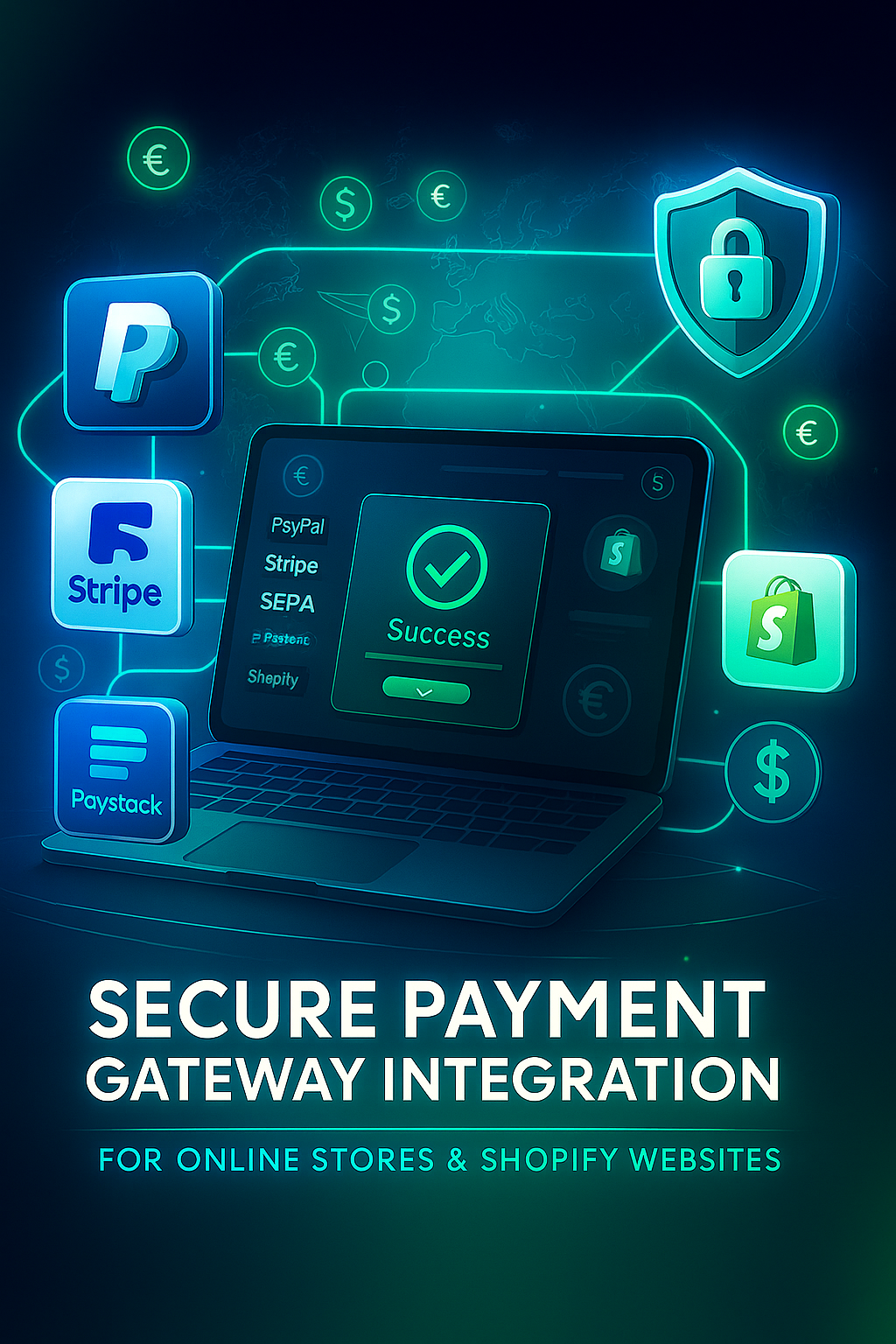 I will do Stripe Payment, Paystack, Payment Integration, SEPA, Shopify Expert, PrestaShop