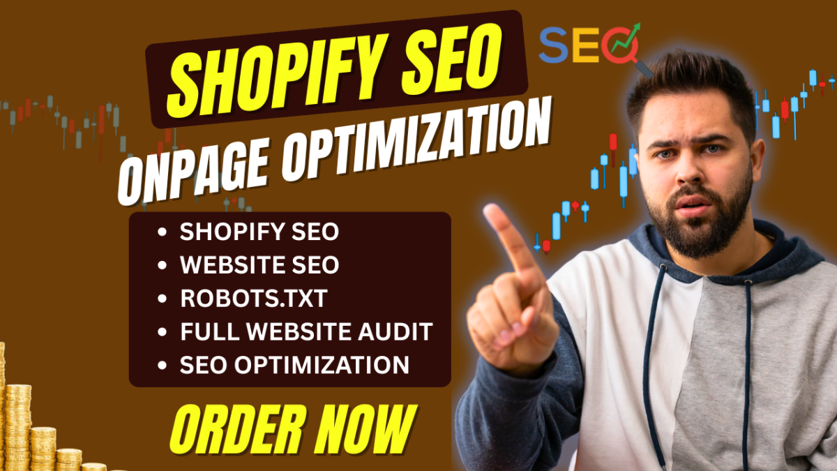 I will do ultimate Shopify on-page SEO for Shopify, Wix to increase organic sales ranking