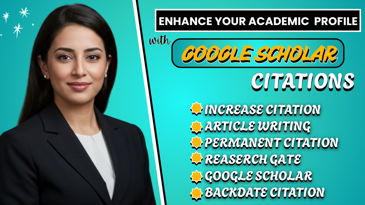 I will increase your Google Scholar citations and backdate citations via ResearchGate