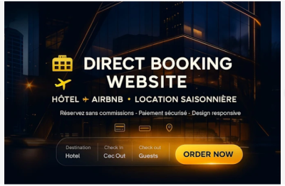 Créer un site de réservation directe pour hôtel, location saisonnière ou Airbnb