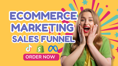I will boost Shopify sales, ecommerce marketing, sales funnel, Shopify store promotion