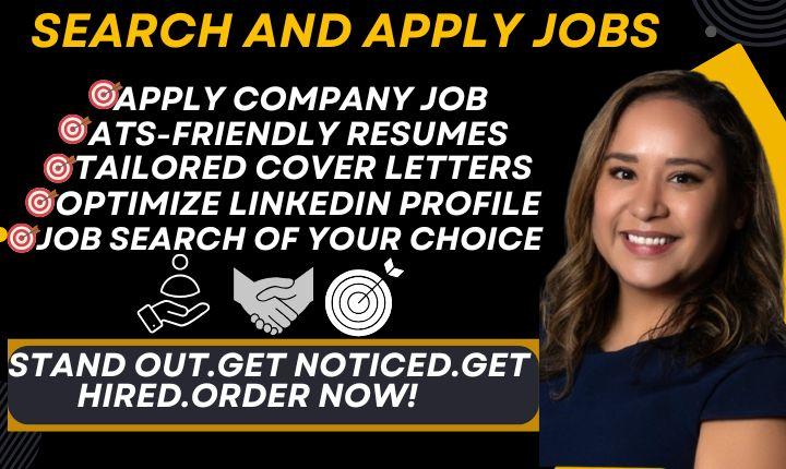 I will guide your job search with resume writing, cover letter, application help