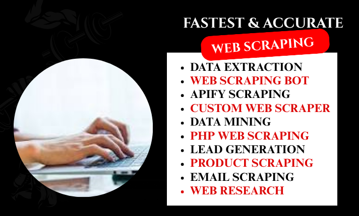 I will do web scraping, data mining, Bright Data, Zenrow, Octoparse, Data Extraction