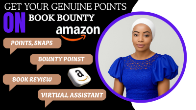 I will help you get massive points on Book Bounty