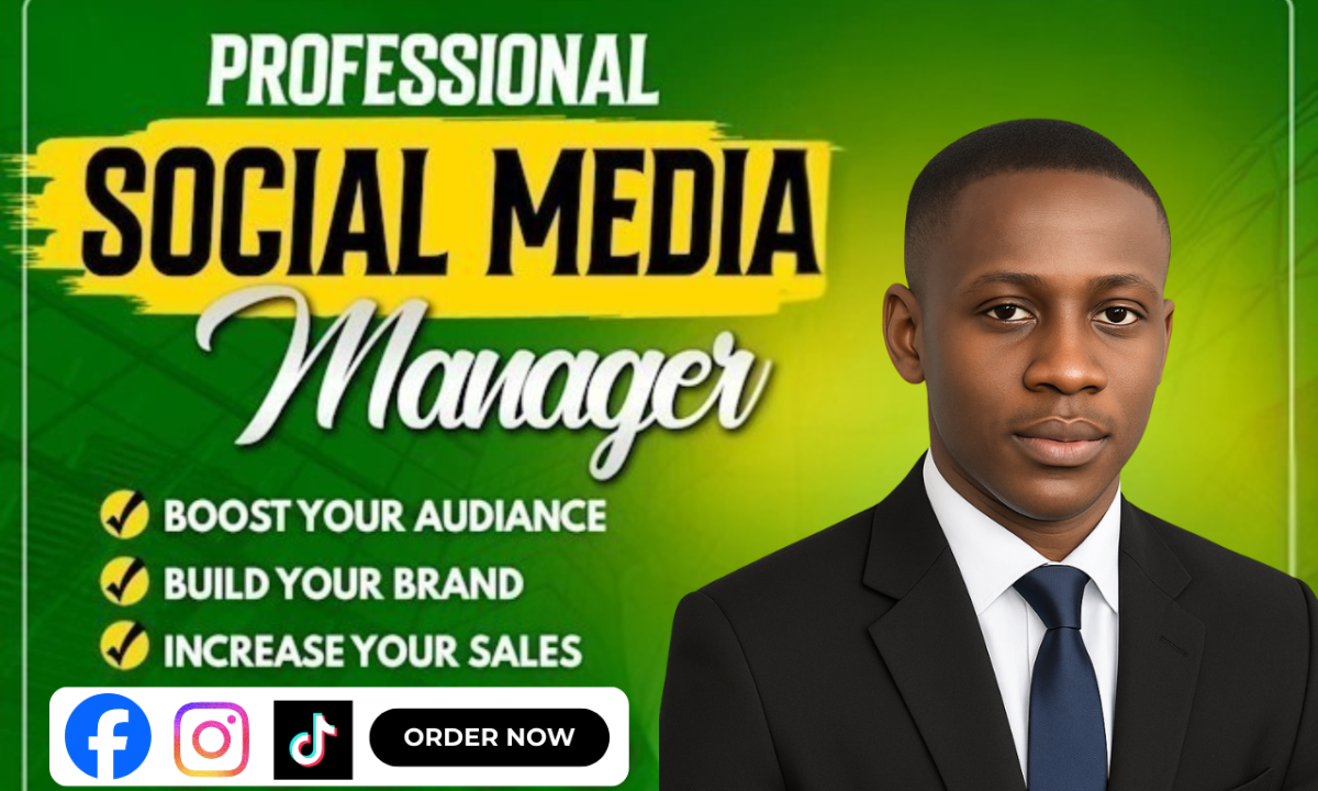 Be Your Social Media Marketing Manager, Content Creator & Shopify Marketing Expert