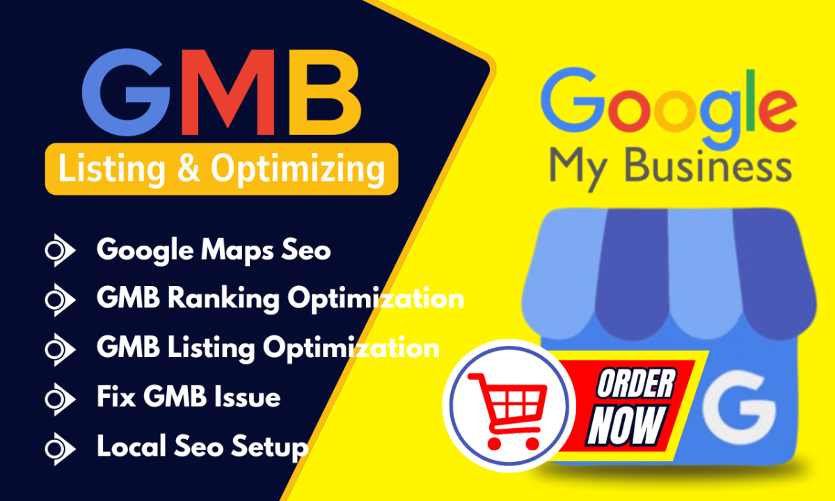 I Will Optimize Google My Business Listing for Local SEO, GMB Ranking & Maps