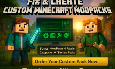 I will create or fix custom minecraft modpack datapack texture pack resource pack quest