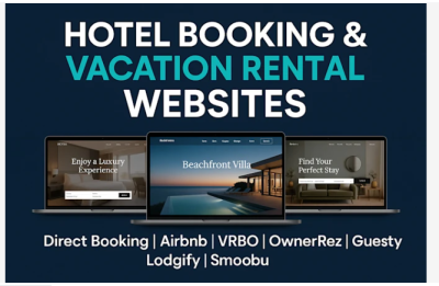 Build and Setup Vacation Rental or Hotel Direct Booking Website with OwnerRez