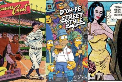 I will draw retro comic book, vintage poster illustration, retro pop art deco wall arts