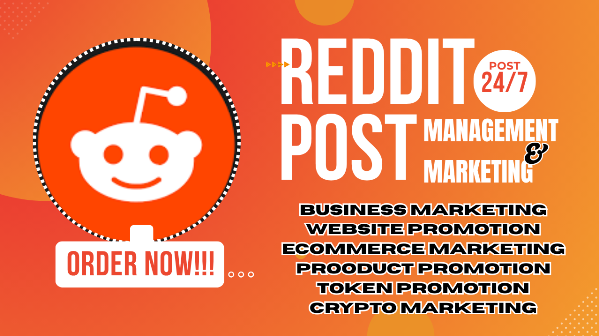 I will do Reddit post upvote for business website promotion, eCommerce crypto promotion