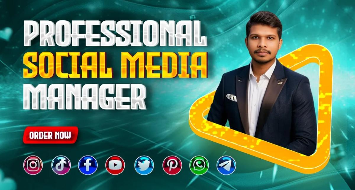 I will be your personal social media manager for Instagram promotion