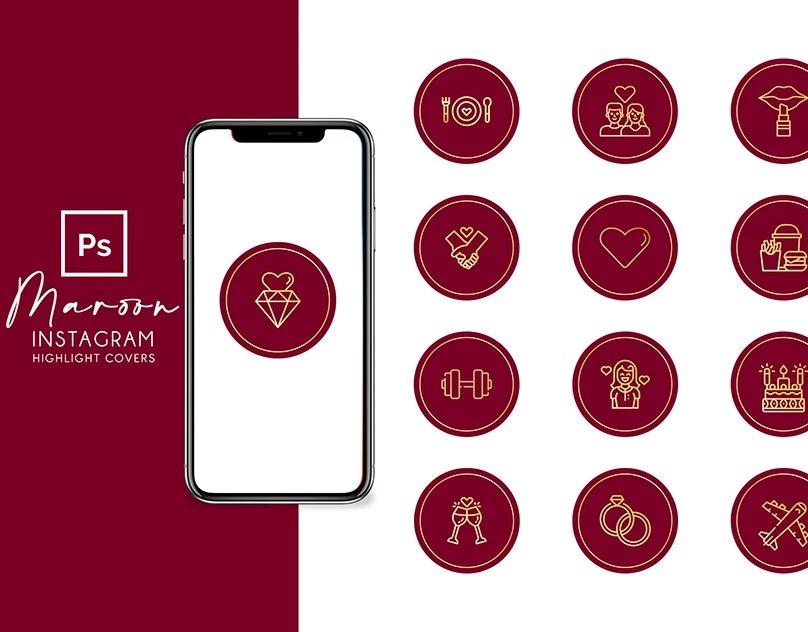 I will create Instagram highlight icons, Instagram story cover, highlight cover