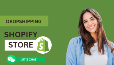 I Will Build Shopify Store Redesign Shopify Optimize Shopify and Shopify Dropshipping