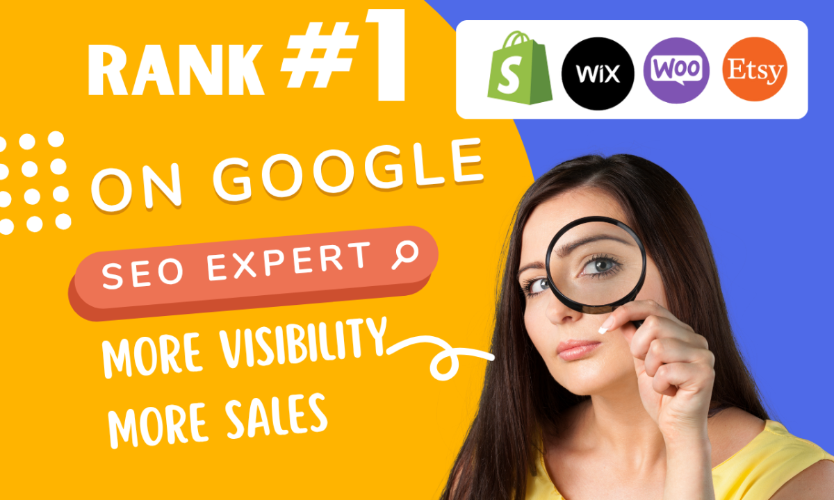 I Will Do On-Page Technical SEO for WordPress, Shopify, Wix, Squarespace Website Store