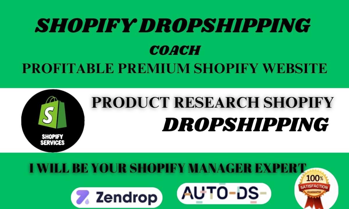 I Will Your Dropshipping Coach Shopify Expert Ecommerce Coach Consults