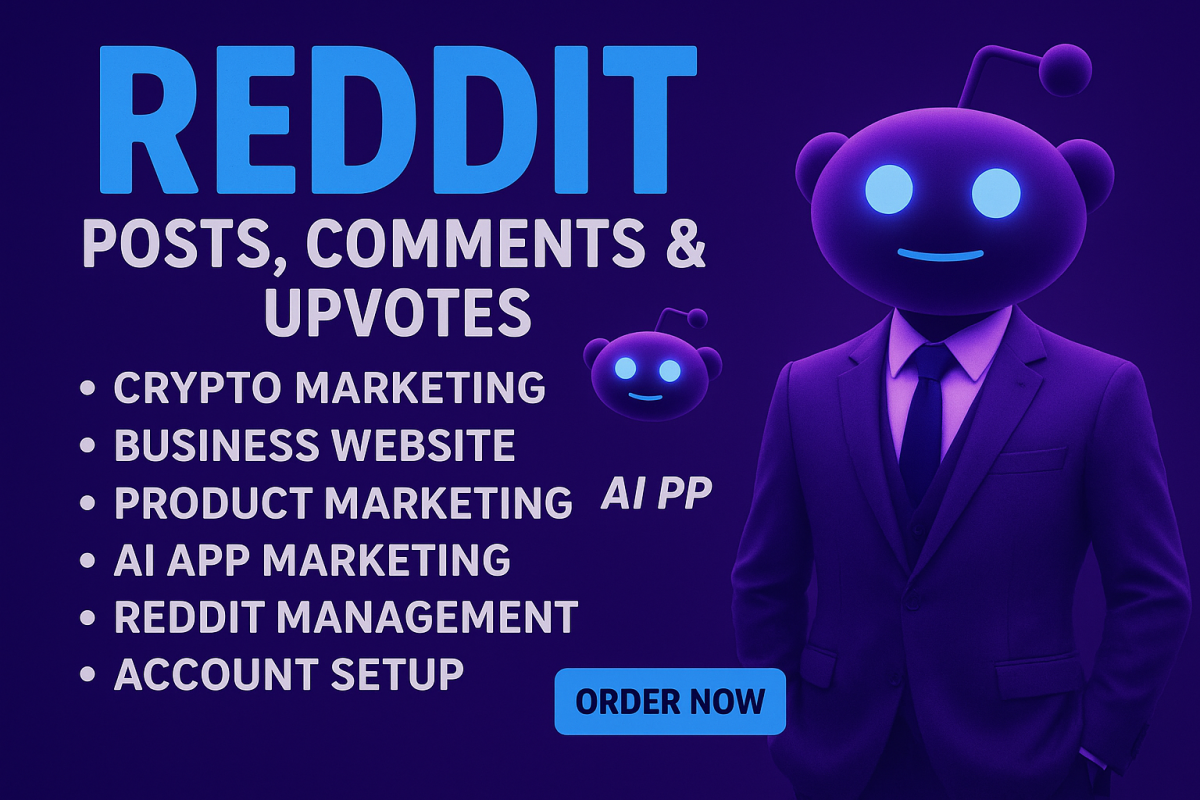 I will market your ecommerce fashion store, crypto website, viral reddit post upvote