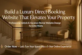 I Will Design Vacation Rentals Short Term Rental Airbnb Lodgify Direct Booking Website