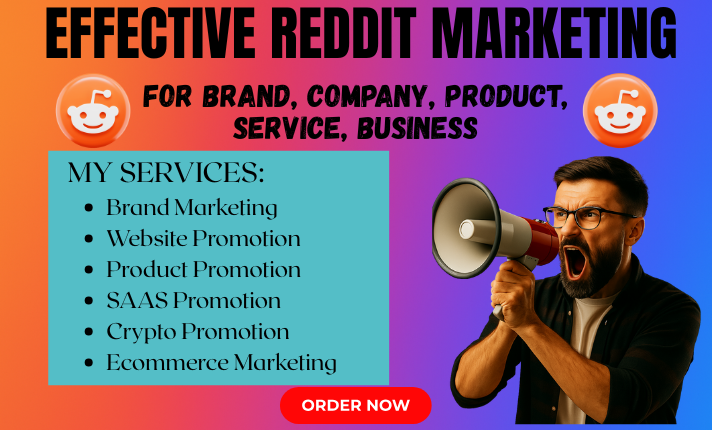 Manage Reddit Promotion for Business Brand Startup SaaS via Reddit Post Upvote