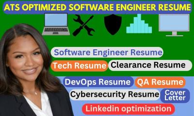 I will write software engineer resume, tech resume, federal resume writing