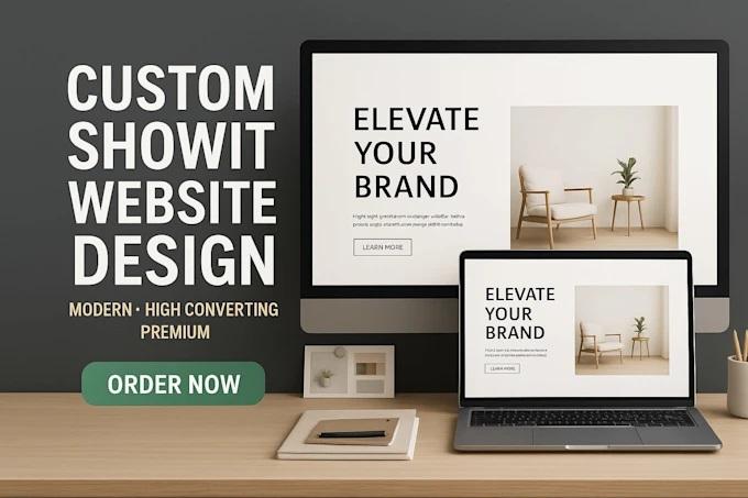 I Will Design a Custom, Modern, and High Converting Showit Website