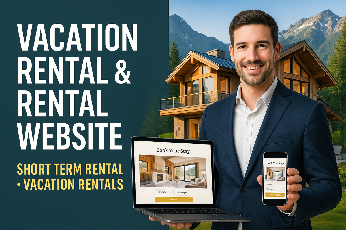 I will create a vacation rental website with direct booking for hosts using Hostfully