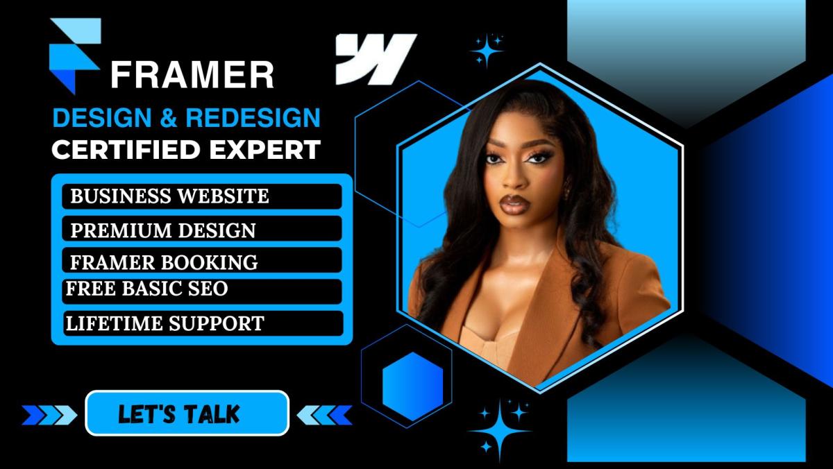 I will build your Framer website, Figma to Framer, Framer developer, Webflow website