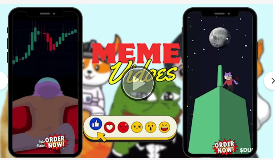 Do Meme Coin 2D Art, Meme Character Design, Crypto Meme Coin Solana Videos