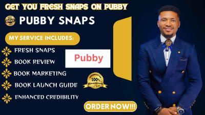 I Will Get You Numerous, Fresh, and High Quality Snaps on Pubby