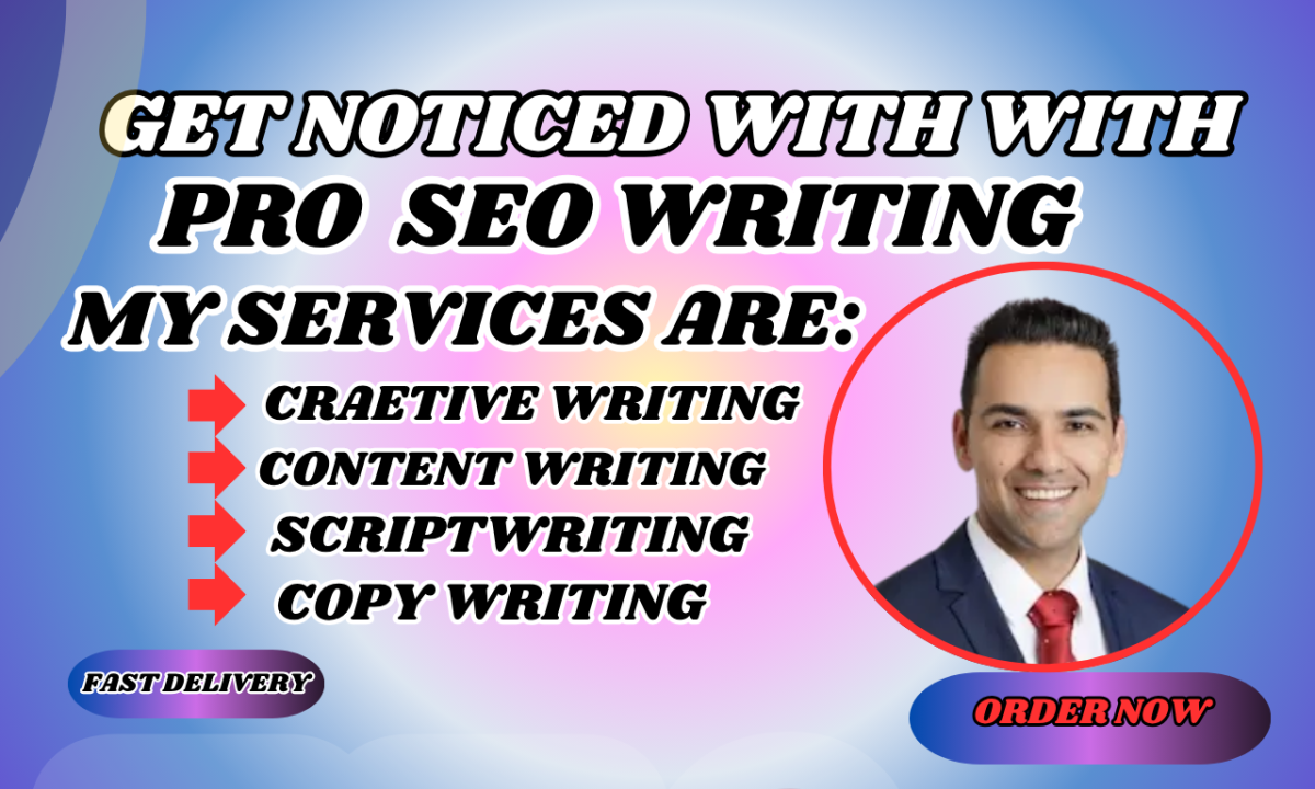 Write Engaging Scripts, Speeches, Creative & Marketing Copy for Your Brand