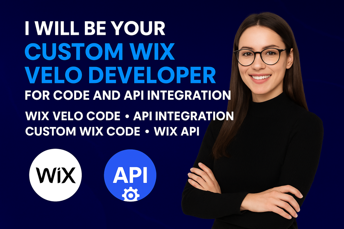 I will be your custom Wix Velo developer – Velo code bug fix & Wix database API integration
