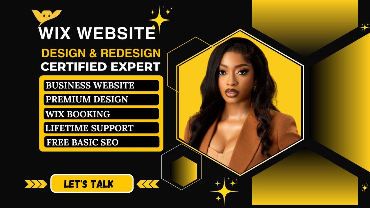 I will build Wix website, redesign Wix website, design Wix business website, and create Wix eCommerce store