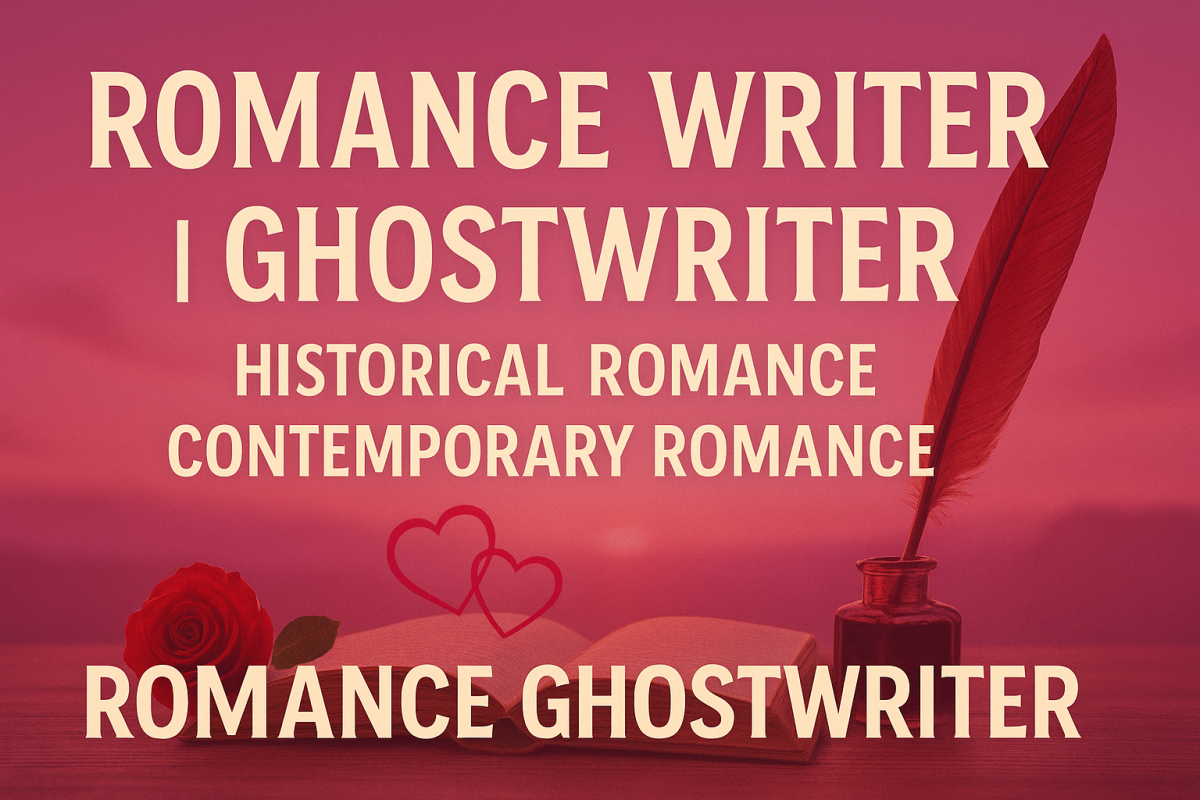 Do Passionate Romance Ghostwriter for Historical or Contemporary Love Stories