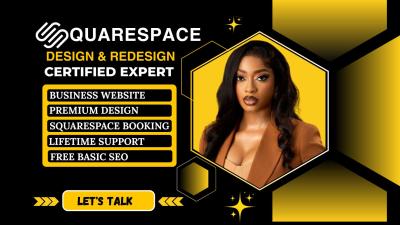 I Will Build Squarespace Website, Design or Redesign Squarespace, Website Development