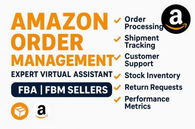 I will be your expert Amazon order management virtual assistant