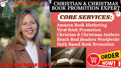 I Will Do Viral Christmas, Christian, and Amazon Book Promotion to Real Readers
