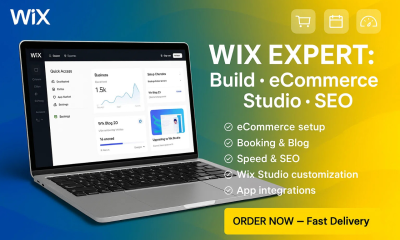 I will build, design, redesign Wix website & Wix eCommerce store, revamp Wix, booking Wix