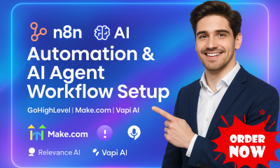 Build n8n Automation Workflow AI Agent GoHighLevel Automation VAPI Relevance AI
