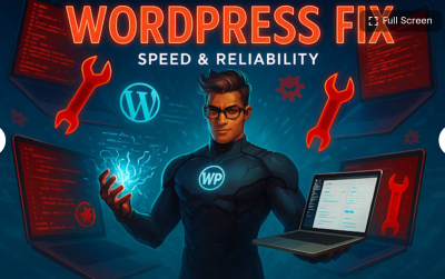 I will urgent fix website errors, repair WordPress, troubleshoot, fix website bugs, and plugins