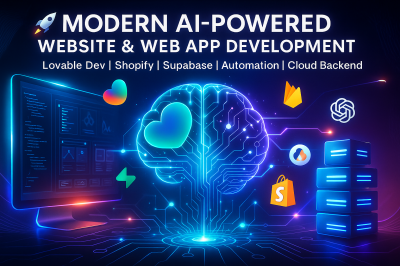 I will do lovable Shopify fix, lovable dev, lovable AI website, lovable N8N Shopify