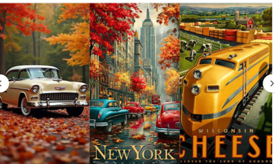 I will design retro vintage poster travel poster comic art movie poster halloween art