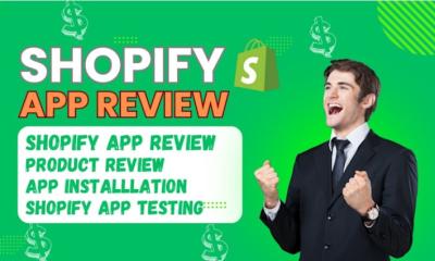 Do Shopify App Review, Install Product Review, Store Review, Audit for App Testing