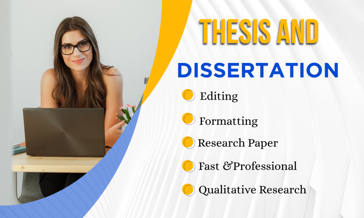 I will research, proofread, edit, format eBook, thesis, dissertation, and provide typesetting services