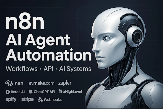 I will build n8n ai agent n8n automation n8n api integration meta workflow automation