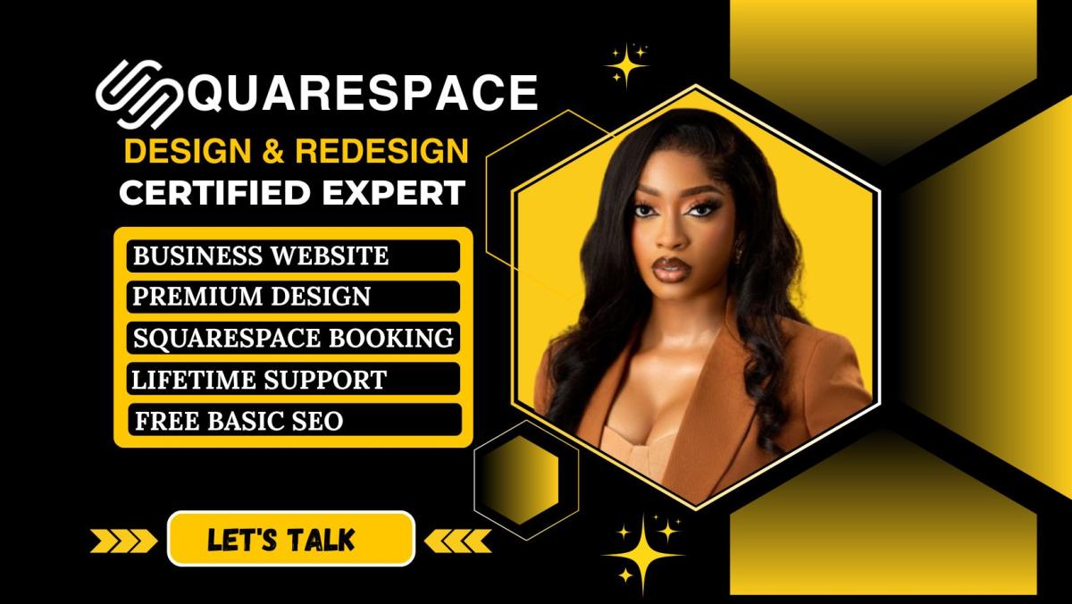 I will build Squarespace website design and development as a Squarespace expert