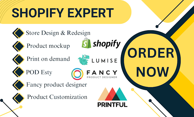 I will clone, design a converting Shopify store, Zazzle store, Teespring POD, Zakeke