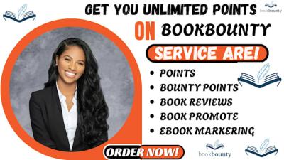 I will help you get unlimited points on Book Bounty, boost your Amazon book visibility